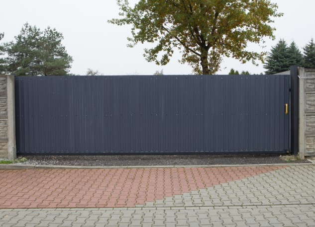 как выбрать ворота под стиль дома